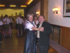 Gundi Egger mit Wolfgang Reichssöllner
